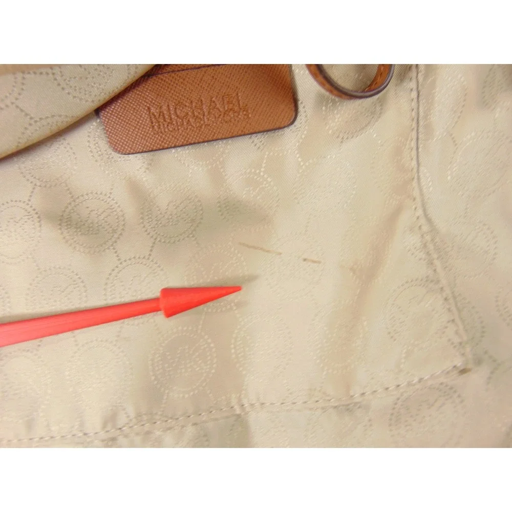 Michael Kors Jet Set‎ Travel Tote Bag Tan 30F2GTTT8L Saffiano Leather Designer